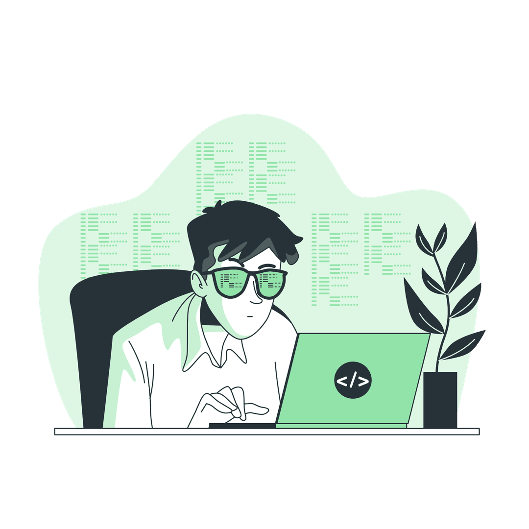 Picture of coder